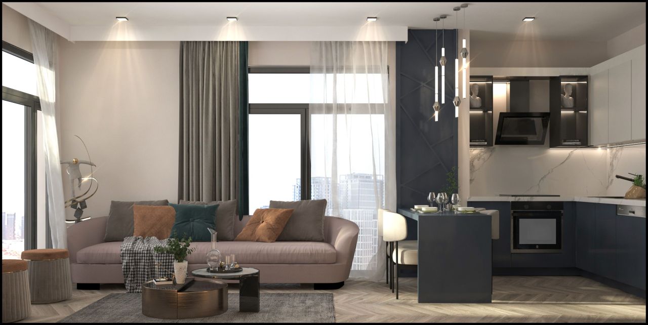 Квартира в Мерсине, Турция, 60 м² - фото 1