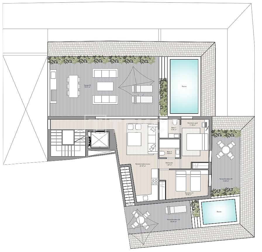 Апартаменты в Эстепоне, Испания, 53 м² - фото 11