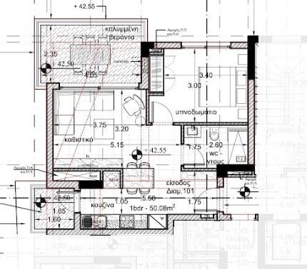 Апартаменты в Лимасоле, Кипр, 60 м² - фото 9