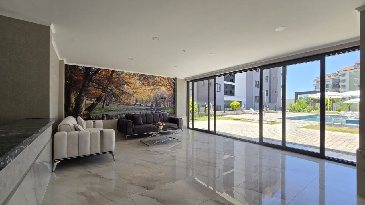 Апартаменты в Алании, Турция, 45 м² - фото 13