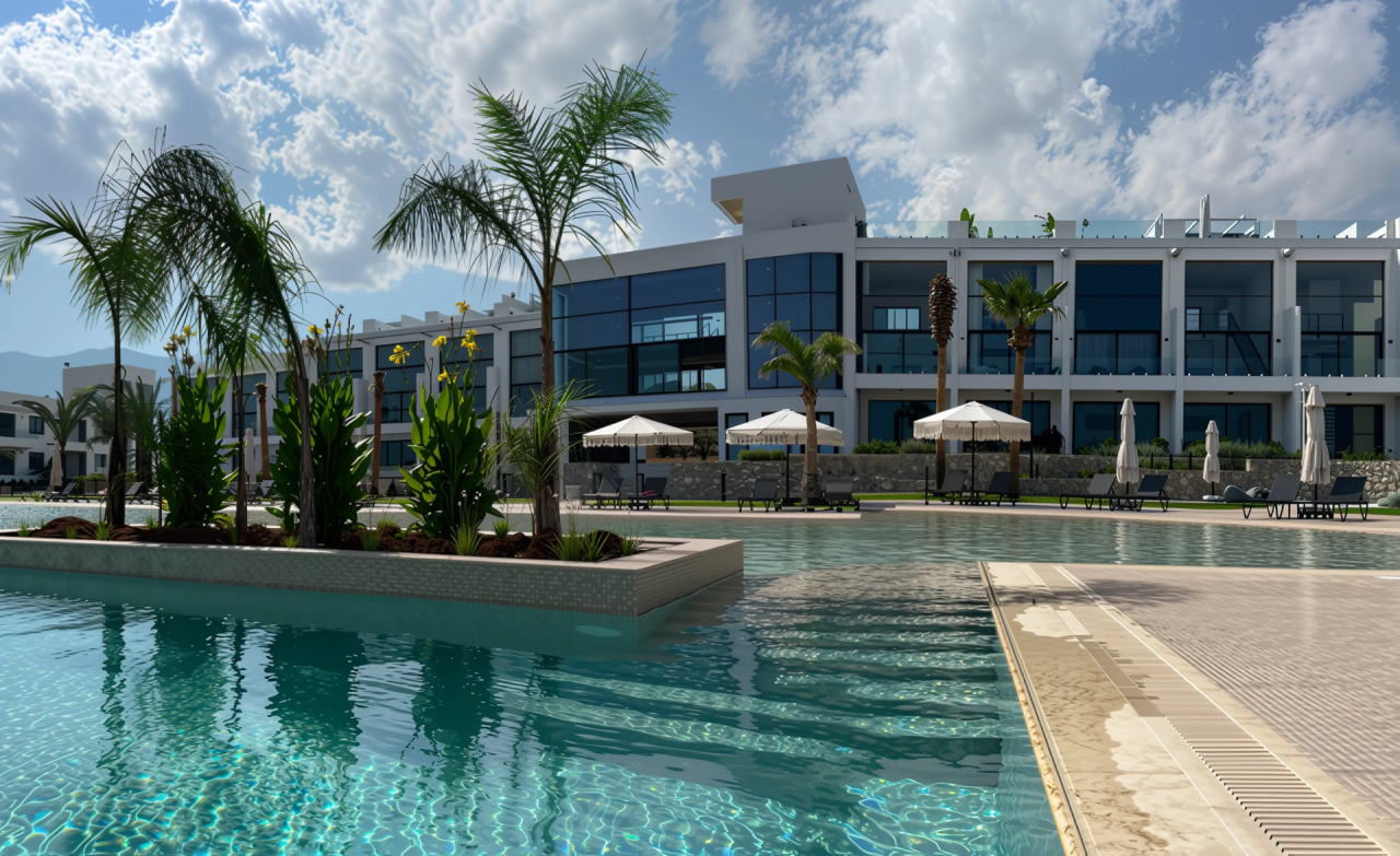 Апартаменты в Эсентепе, Кипр, 45 м² - фото 3