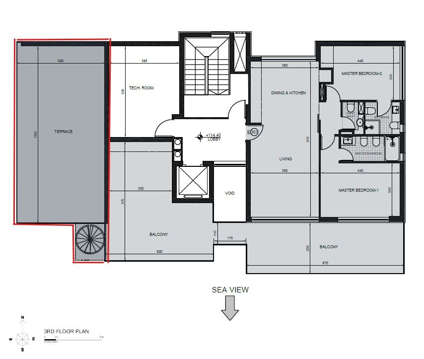 Пентхаус в Лимасоле, Кипр, 110 м² - фото 7