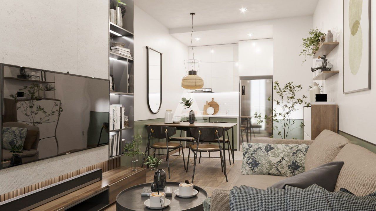 Квартира в Бечичи, Черногория, 44.5 м² - фото 1