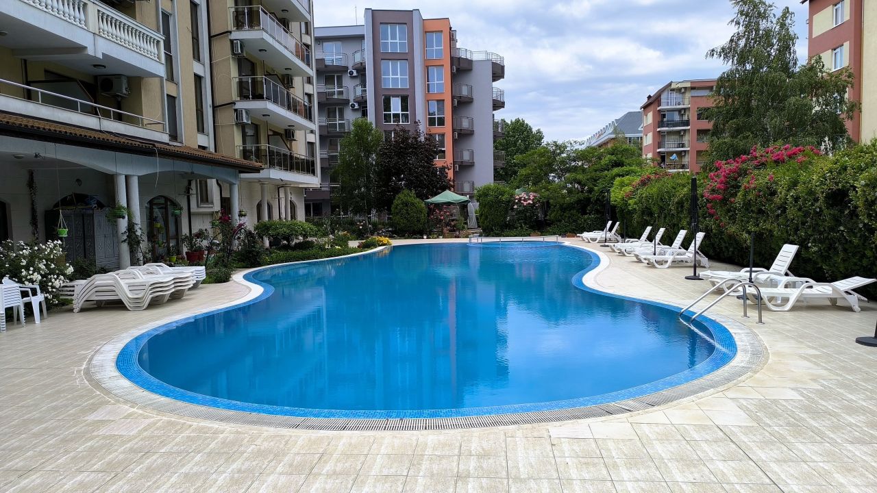 Квартира на Солнечном берегу, Болгария, 36 м² - фото 9