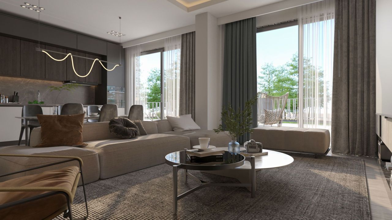 Апартаменты в Алании, Турция, 51 м² - фото 3