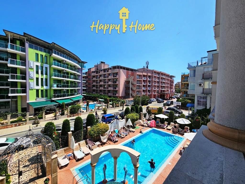 Квартира на Солнечном берегу, Болгария, 62 м² - фото 1