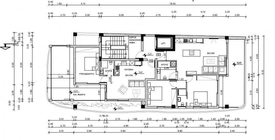 Апартаменты в Лимасоле, Кипр, 105 м² - фото 12
