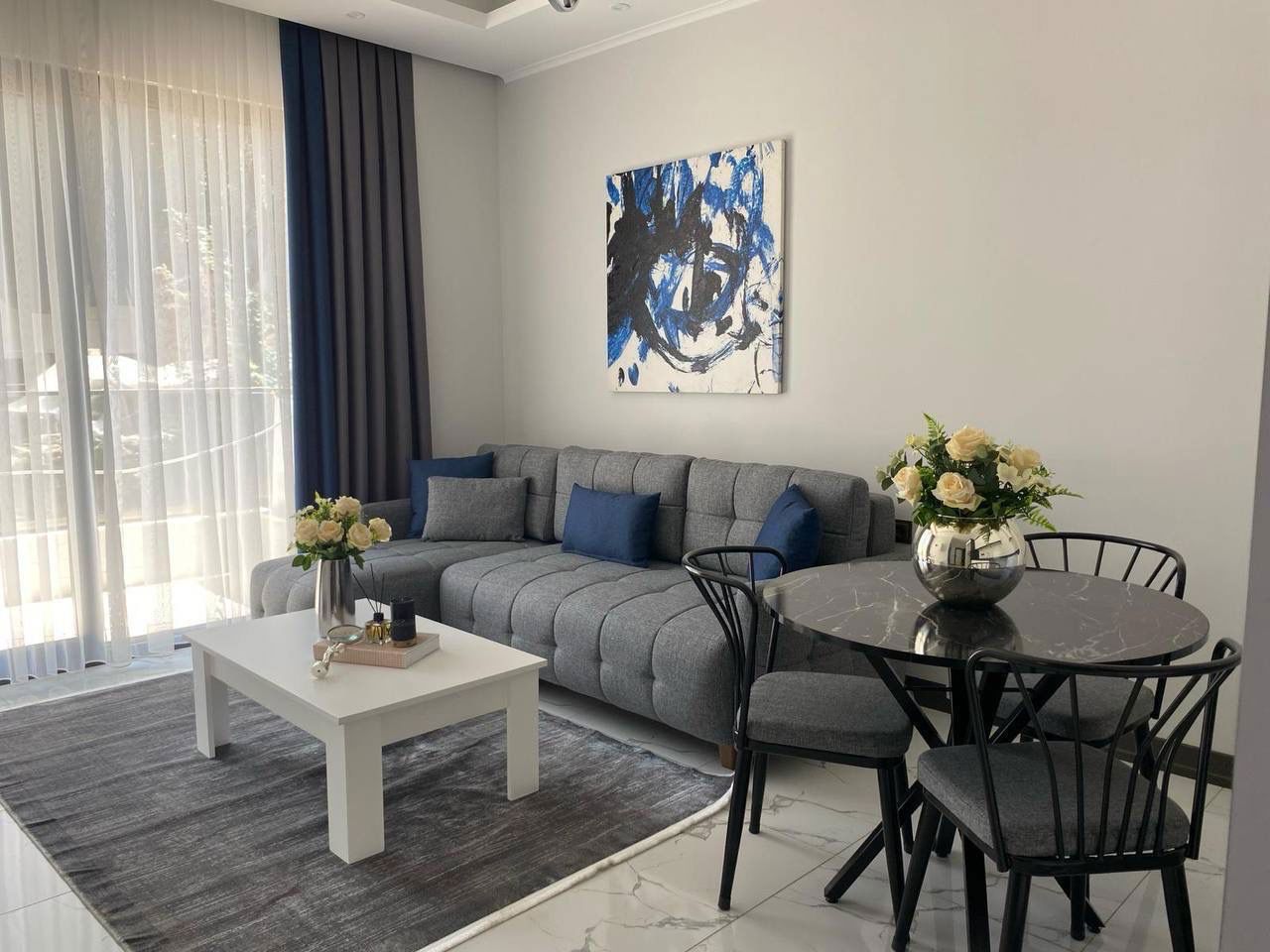 Апартаменты в Алании, Турция, 55 м² - фото 1