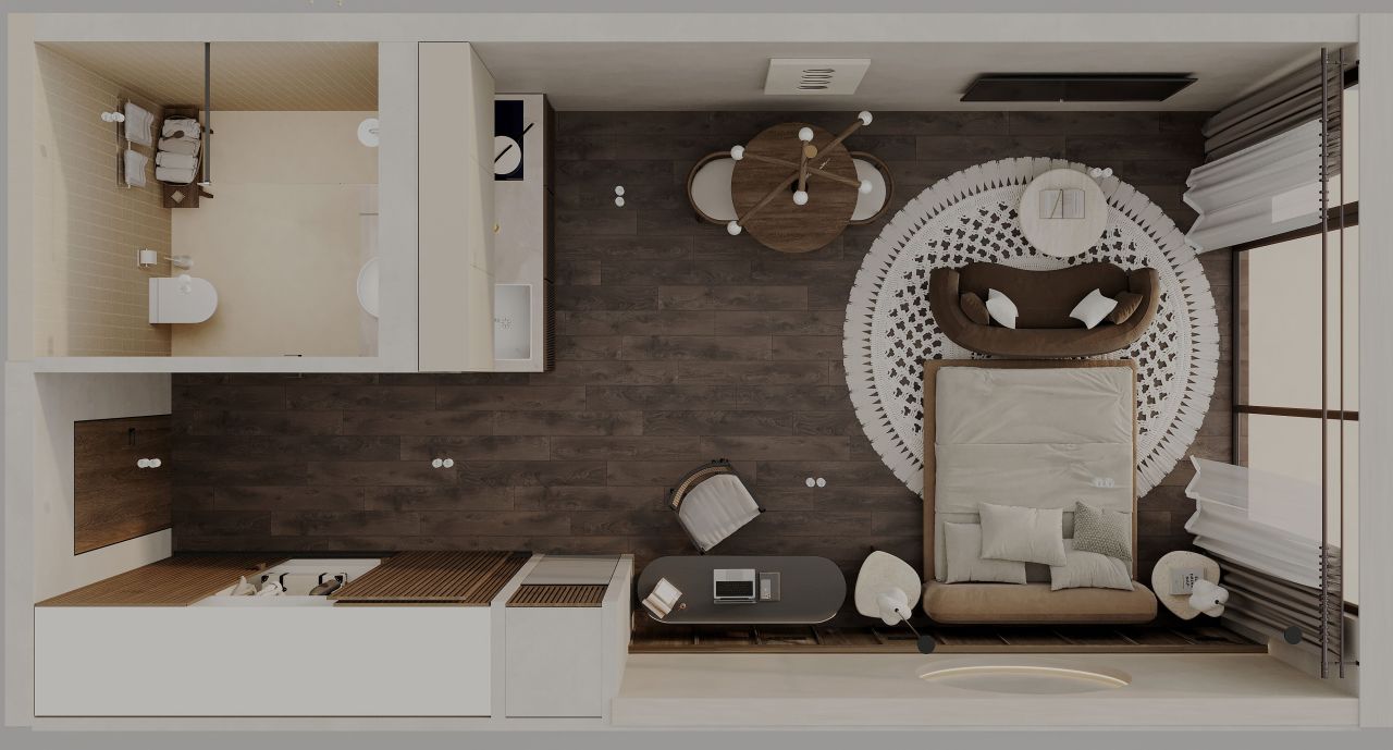 Квартира на острове Пхукет, Таиланд, 59.02 м² - фото 16