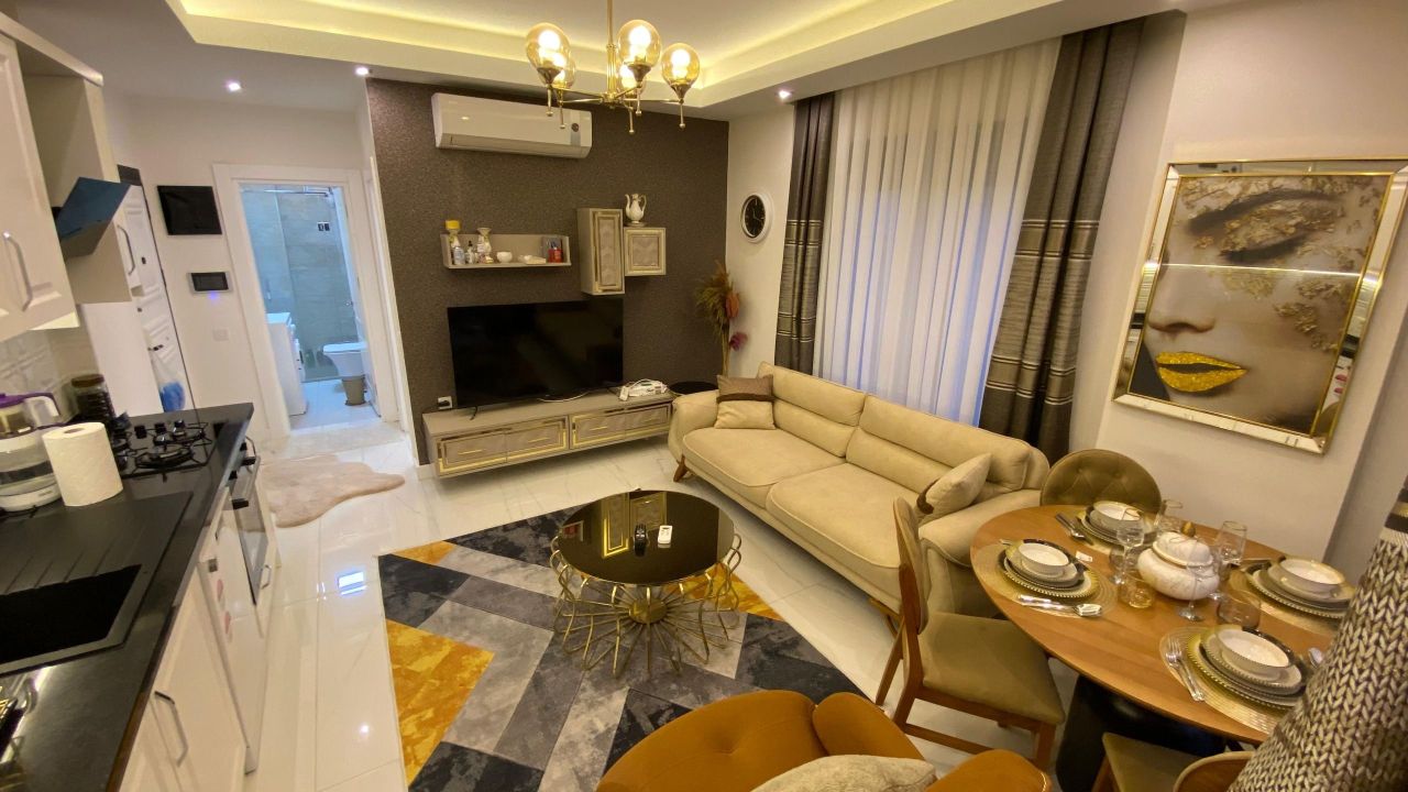 Апартаменты в Алании, Турция, 45 м² - фото 1