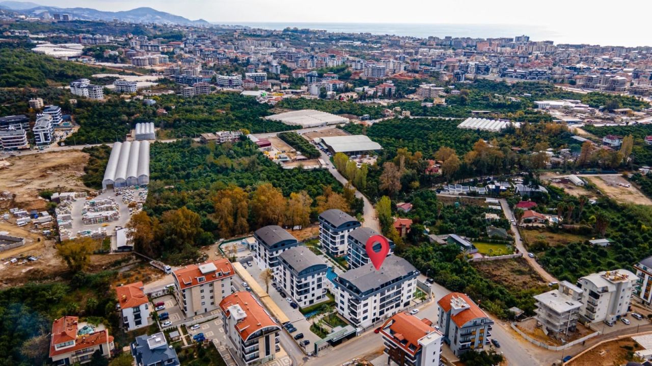 Апартаменты в Алании, Турция, 56 м² - фото 1