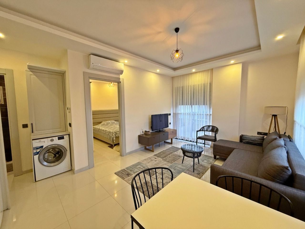 Апартаменты в Алании, Турция, 55 м² - фото 1