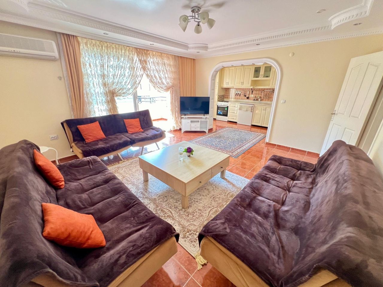Апартаменты в Алании, Турция, 120 м² - фото 1