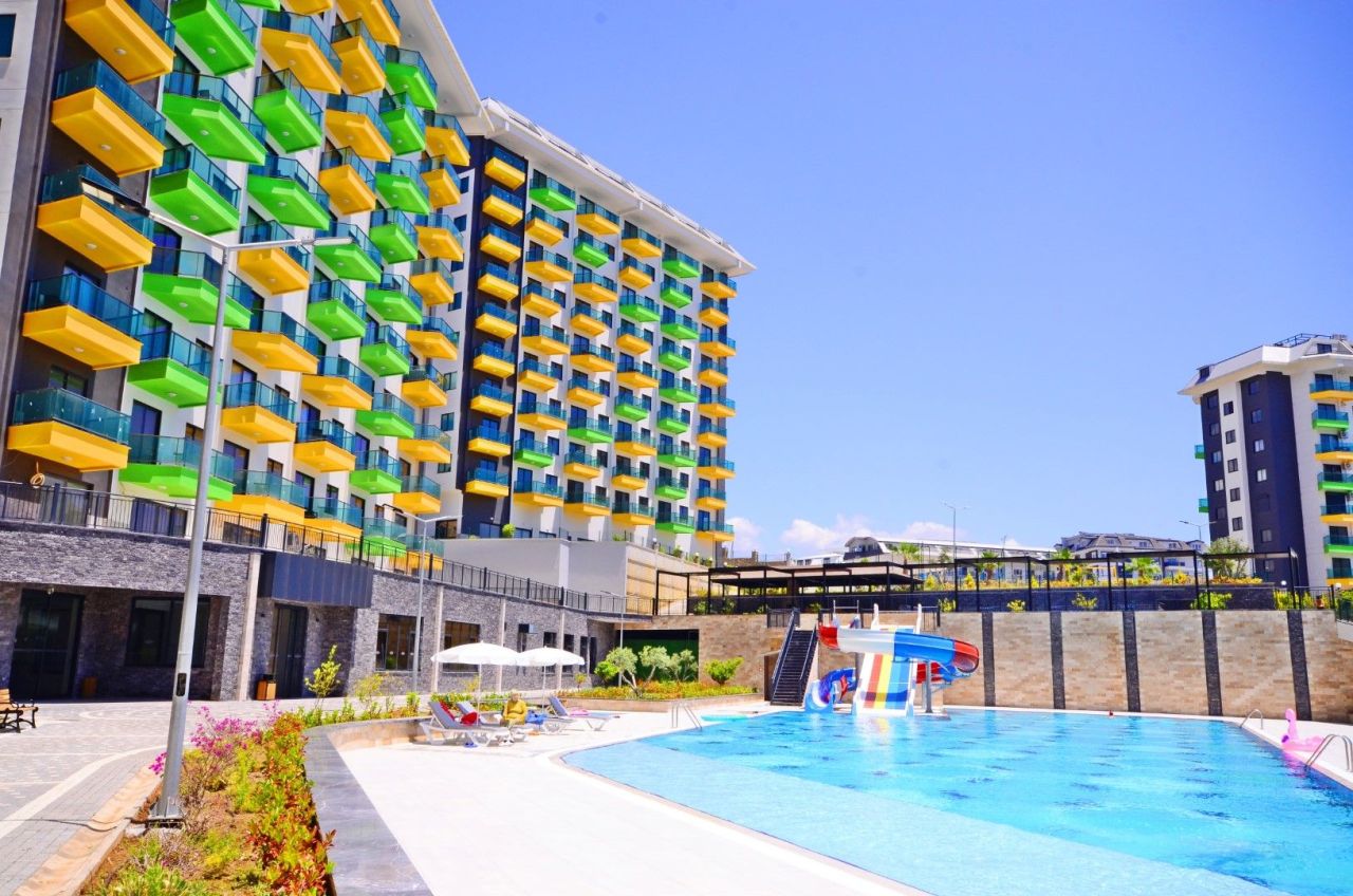 Апартаменты в Алании, Турция, 80 м² - фото 1
