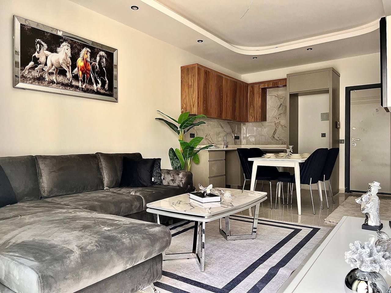Апартаменты в Алании, Турция, 55 м² - фото 1