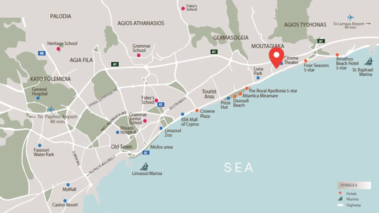 Апартаменты в Лимасоле, Кипр, 108.5 м² - фото 5