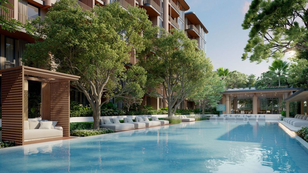 Апартаменты на пляже Банг Тао, Таиланд, 46 м² - фото 3