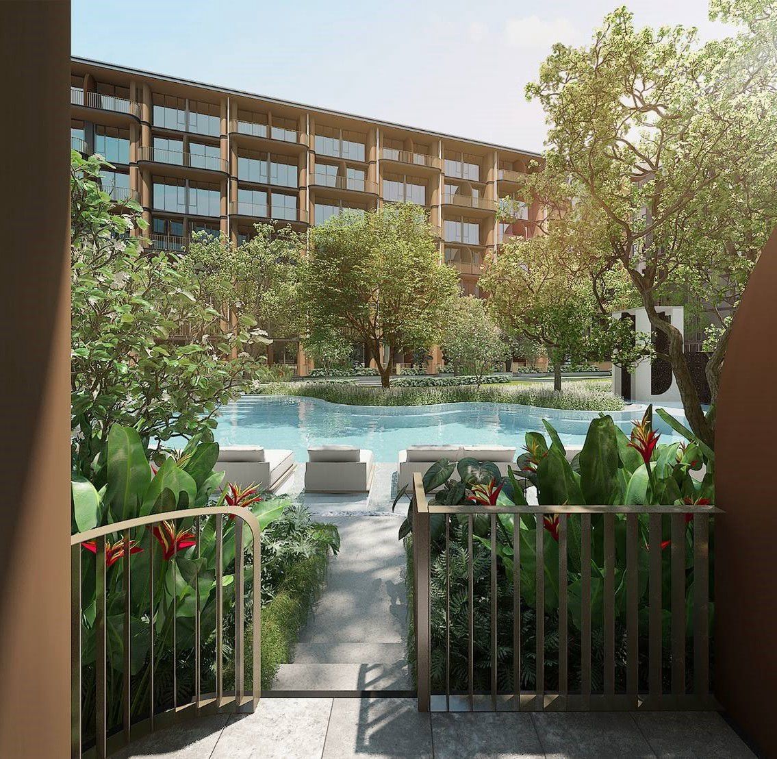 Апартаменты на пляже Банг Тао, Таиланд, 46 м² - фото 8