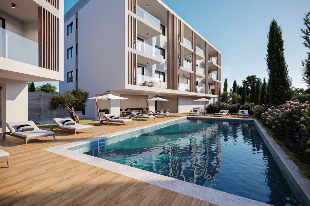 Апартаменты в Пафосе, Кипр, 97 м² - фото 1