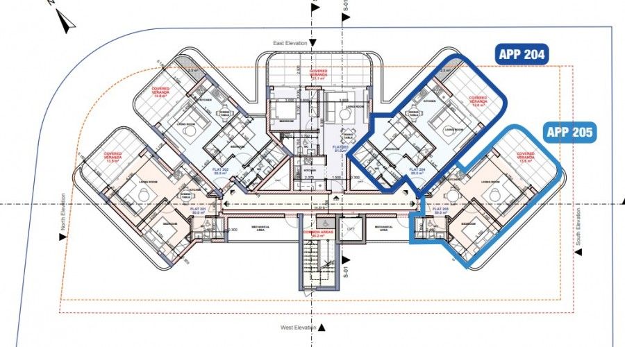 Апартаменты в Ларнаке, Кипр, 72 м² - фото 6