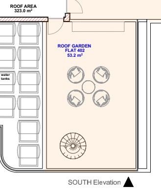 Пентхаус в Ларнаке, Кипр, 69 м² - фото 11