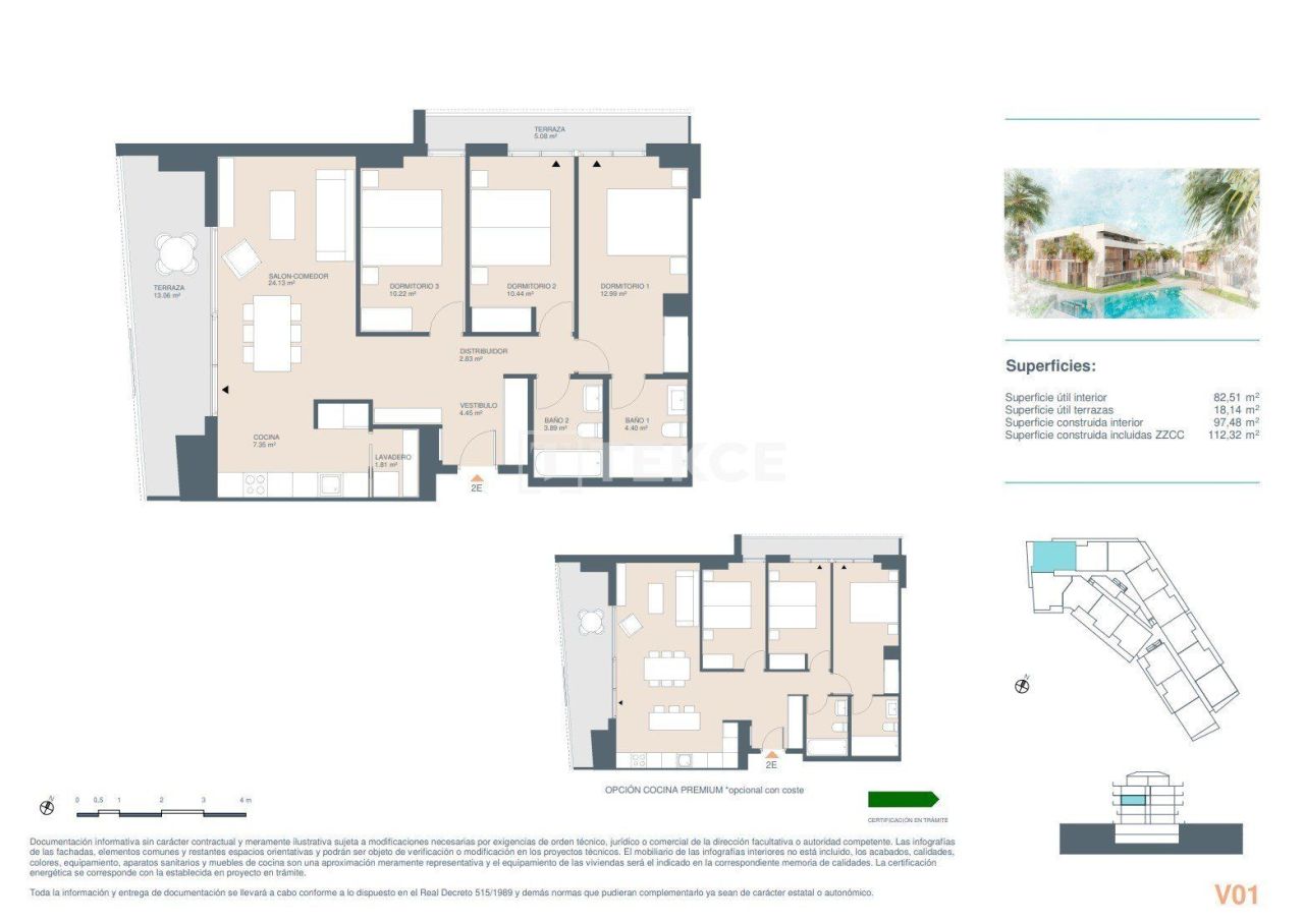 Пентхаус в Хавее, Испания, 196 м² - фото 14
