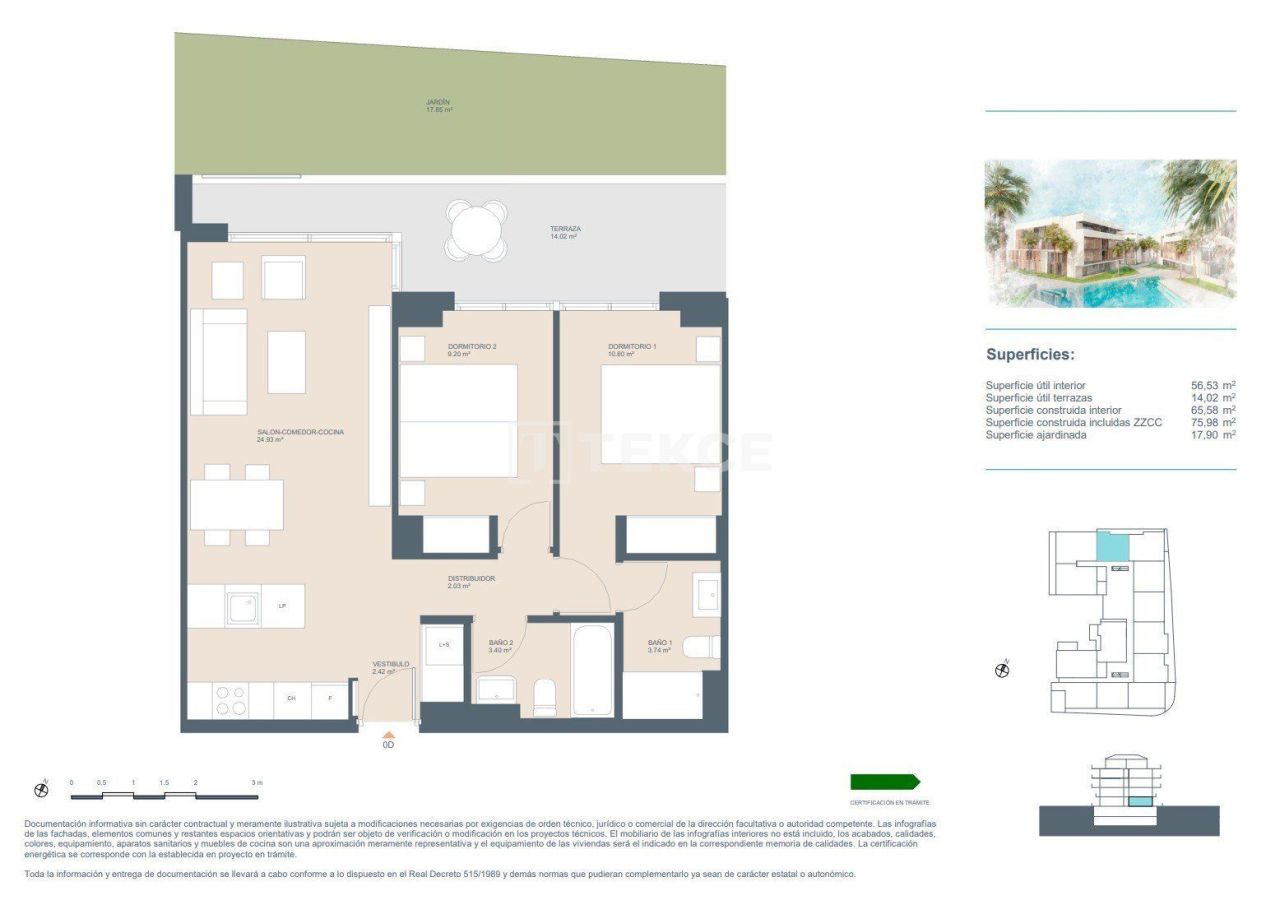 Апартаменты в Хавее, Испания, 79 м² - фото 16