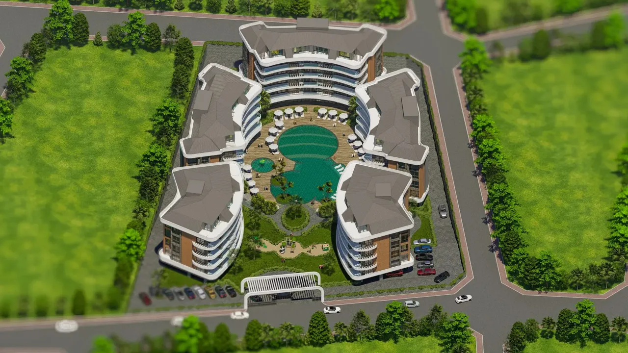 Апартаменты в Алании, Турция, 51 м² - фото 14