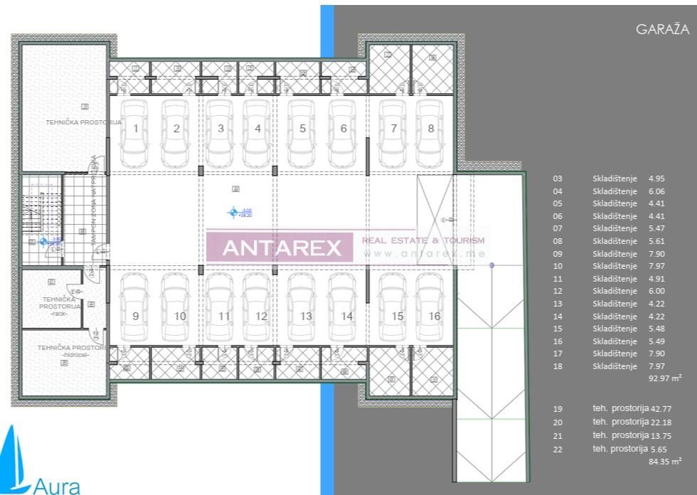 Апартаменты в Радановичах, Черногория, 49.3 м² - фото 6