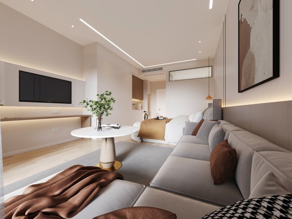 Апартаменты в Пафосе, Кипр, 47.8 м² - фото 9