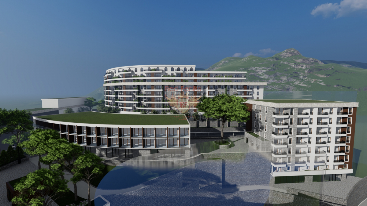 Квартира в Будве, Черногория, 44 м² - фото 1
