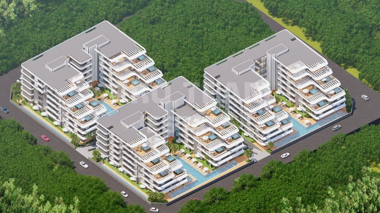 Квартира в Анталии, Турция, 54 м² - фото 2