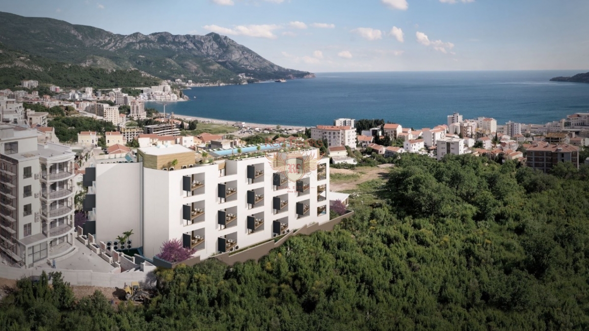 Квартира в Будве, Черногория, 55 м² - фото 1