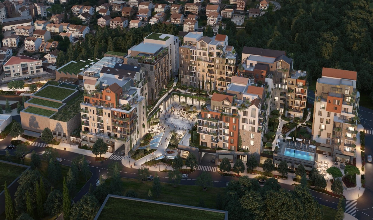 Квартира в Тивате, Черногория, 137 м² - фото 1