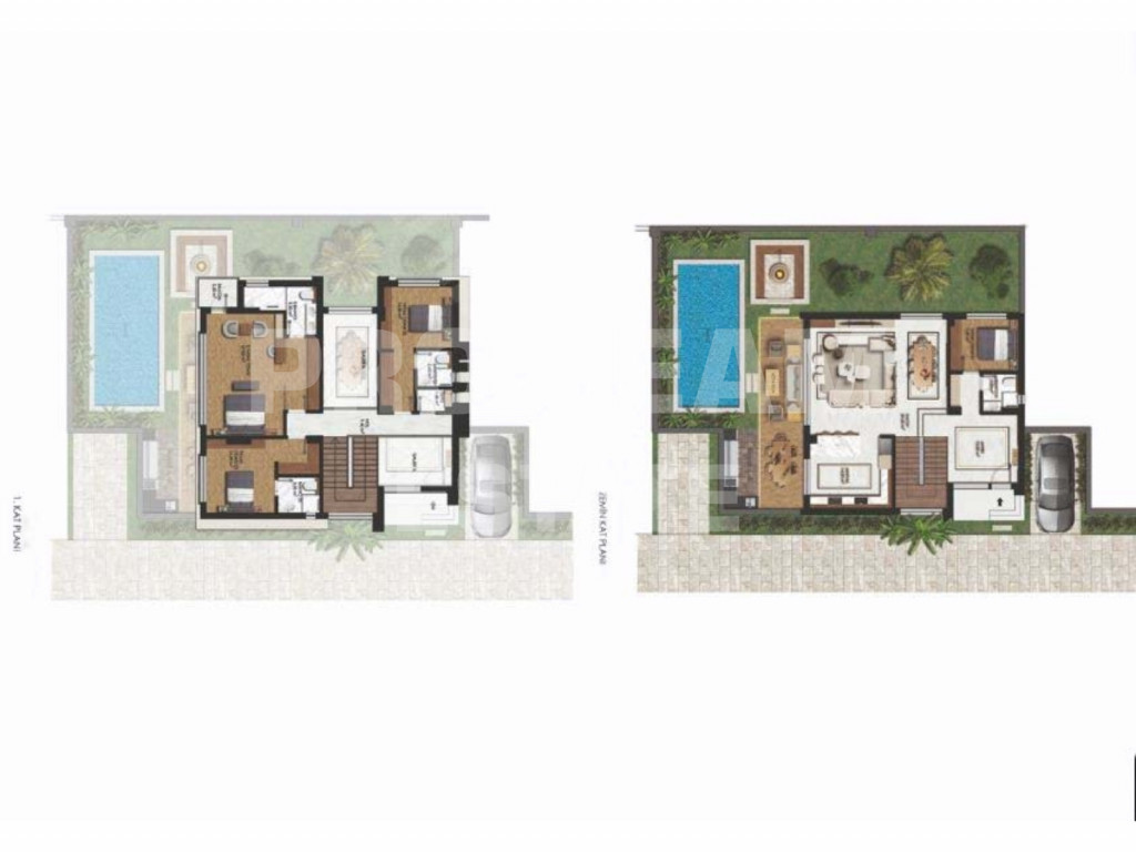 Вилла в Анталии, Турция, 305 м² - фото 18