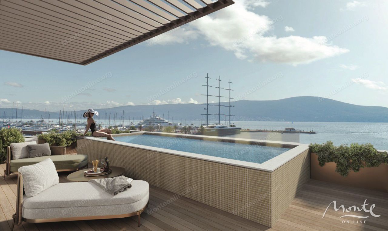 Апартаменты Porto Montenegro, Черногория, 171 м² - фото 1
