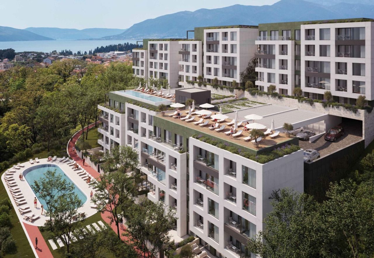 Апартаменты в Тивате, Черногория, 60 м² - фото 1