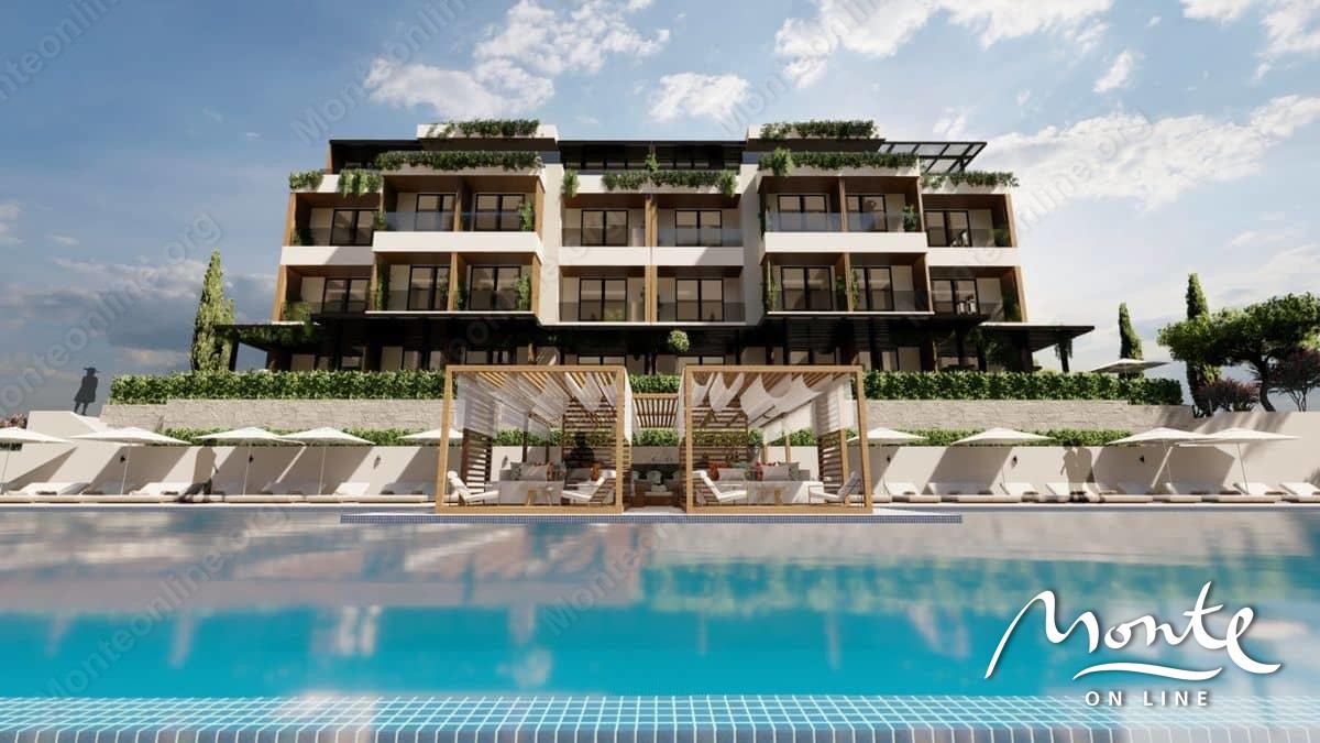 Апартаменты в Кумборе, Черногория, 60 м² - фото 1