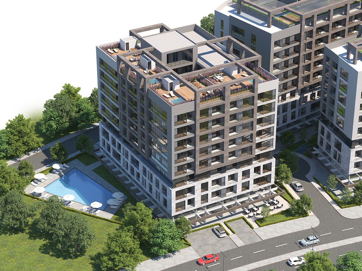 Апартаменты в Баре, Черногория, 74 м² - фото 1