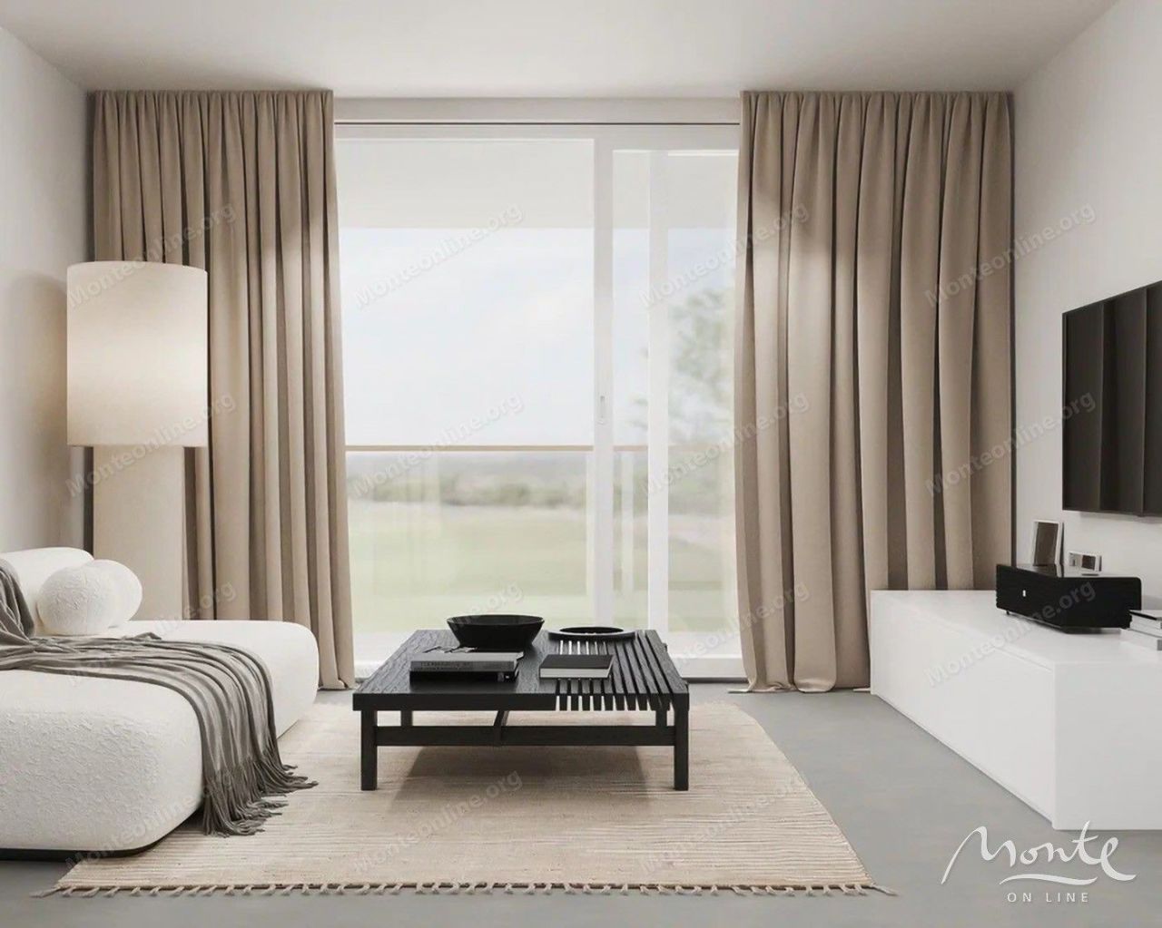 Апартаменты в Тивате, Черногория, 56.84 м² - фото 2