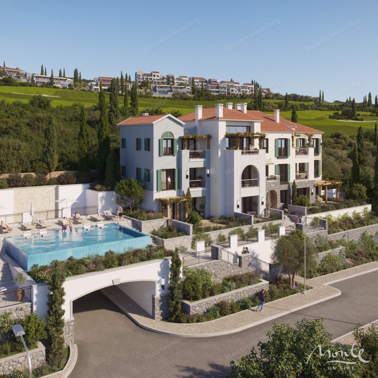 Апартаменты на полуострове Луштица, Черногория, 101 м² - фото 3