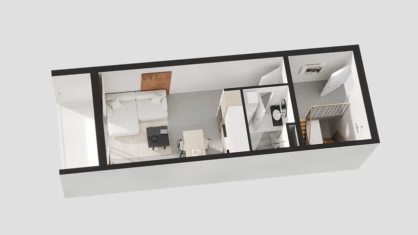 Апартаменты в Тивате, Черногория, 28.98 м² - фото 4