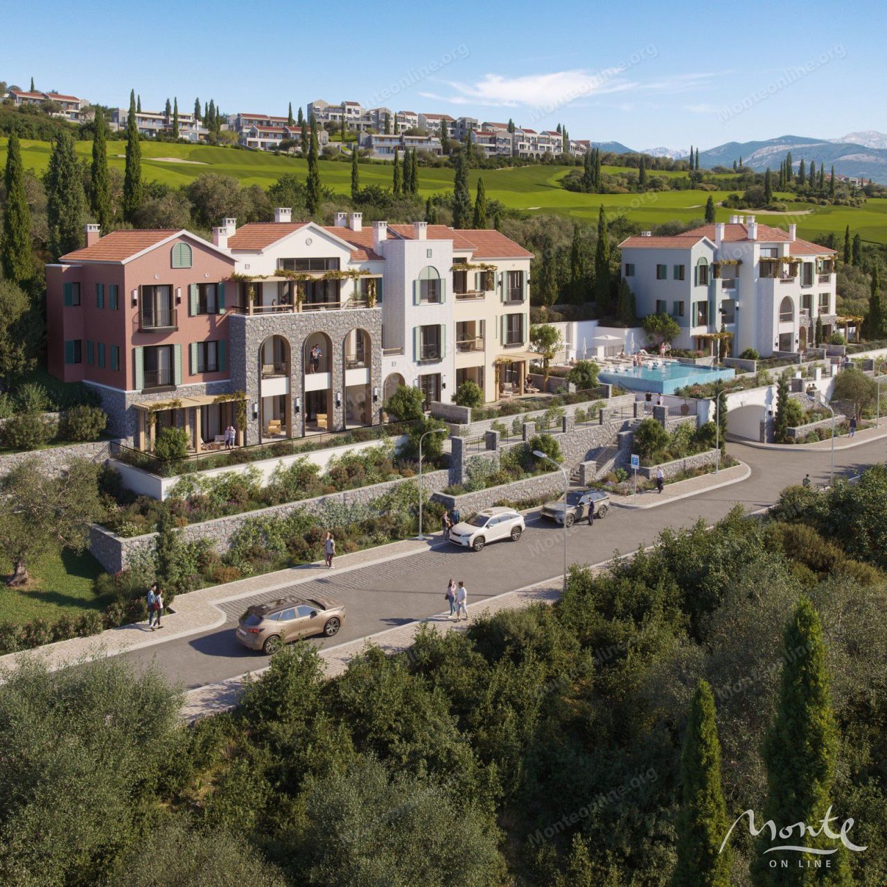 Апартаменты на полуострове Луштица, Черногория, 101 м² - фото 4