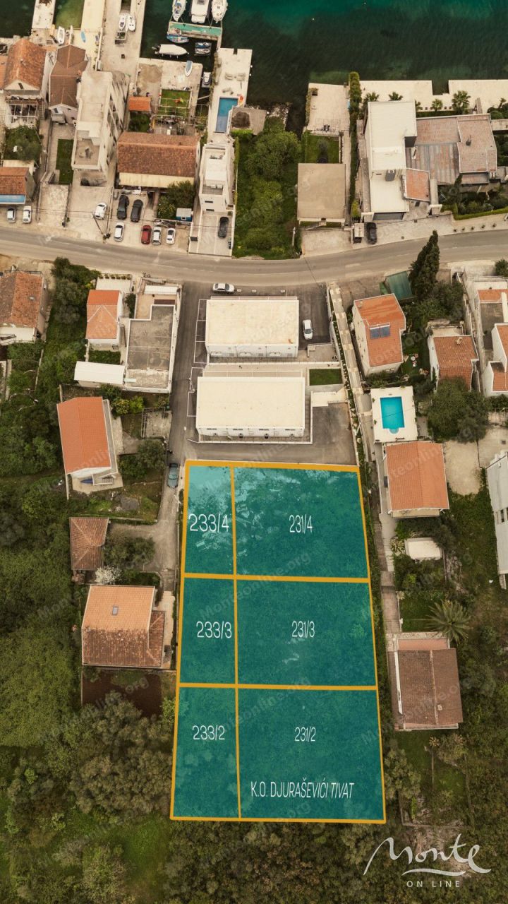 Земля в Тивате, Черногория, 1 620 м² - фото 5