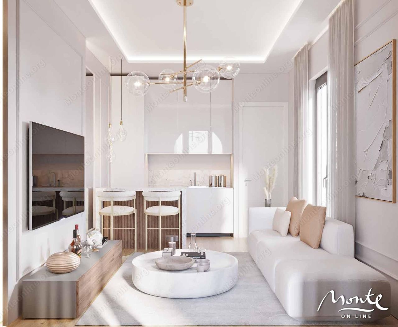 Апартаменты в Прчани, Черногория, 52 м² - фото 6