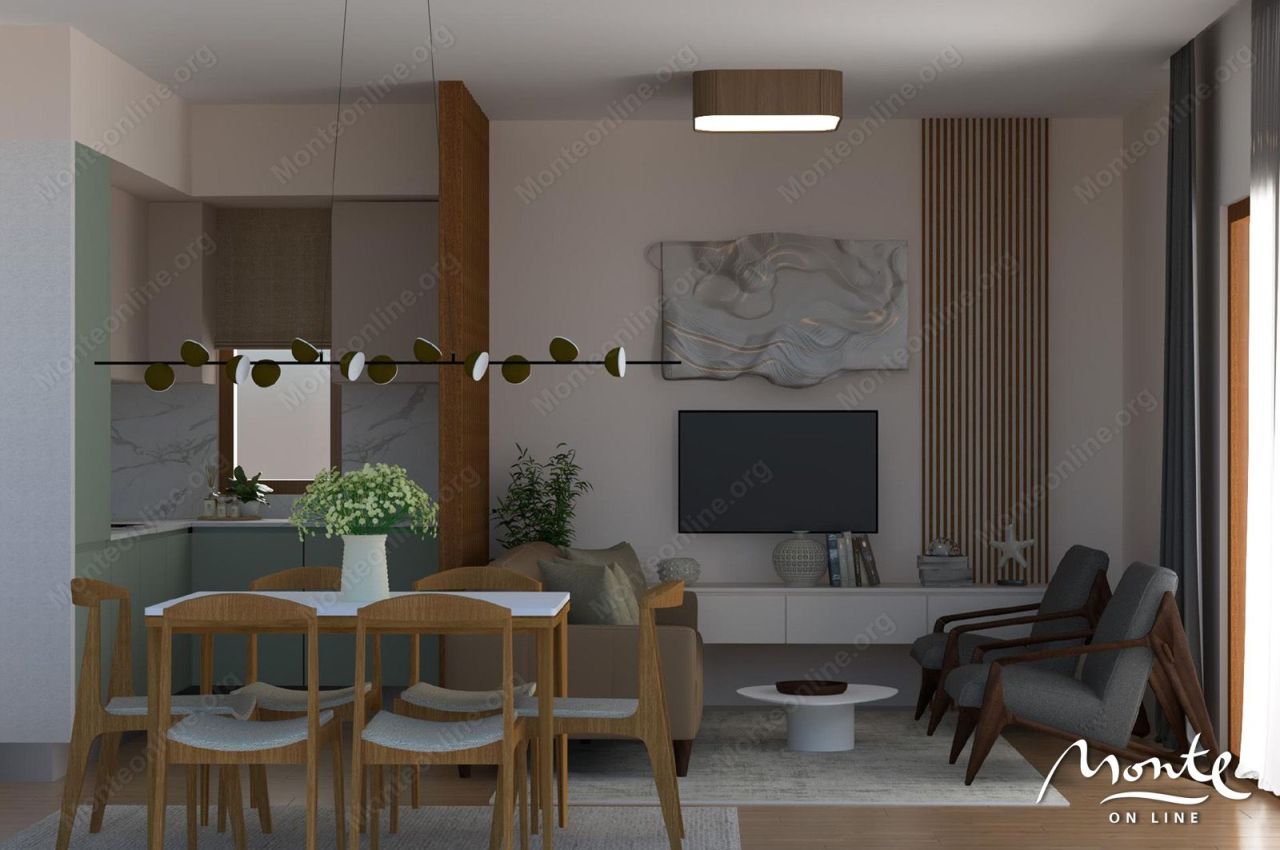 Апартаменты в Тивате, Черногория, 63 м² - фото 8