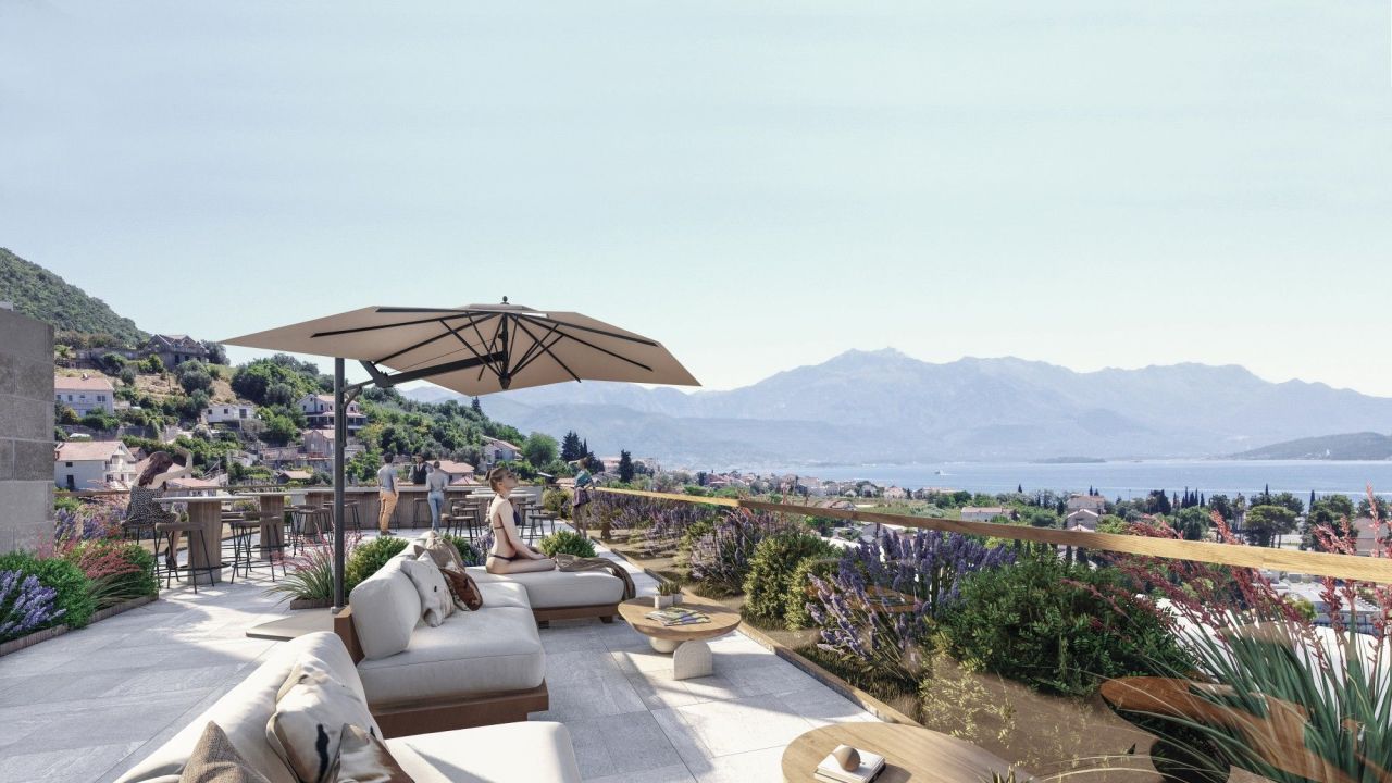 Апартаменты в Кумборе, Черногория, 63 м² - фото 9