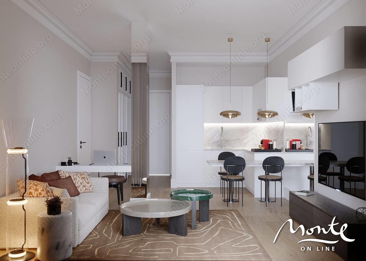 Апартаменты в Кумборе, Черногория, 89.37 м² - фото 13