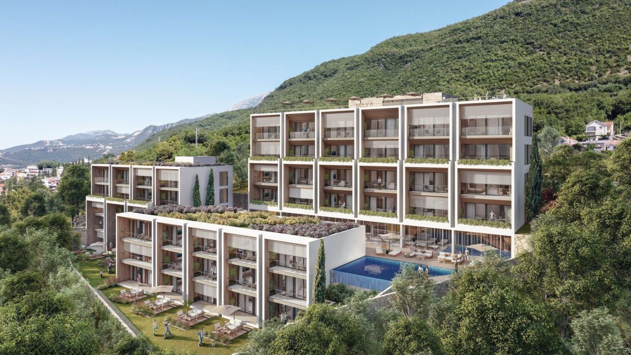 Апартаменты в Кумборе, Черногория, 63 м² - фото 16