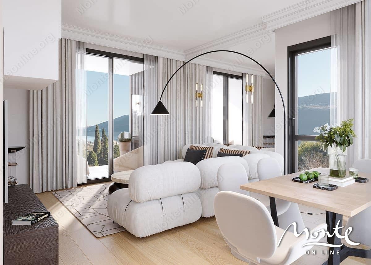 Апартаменты в Кумборе, Черногория, 89.37 м² - фото 17